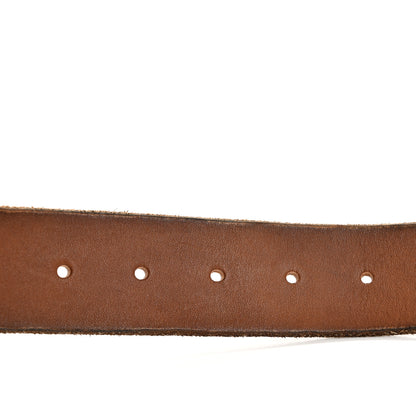 Gucci Faded Calfskin Double G 40mm Belt 115 46 Cuir 3 of 7