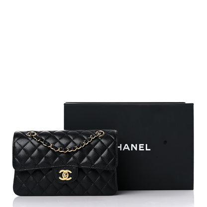 Chanel Caviar Quilted Small Double Flap Black 15 of 15