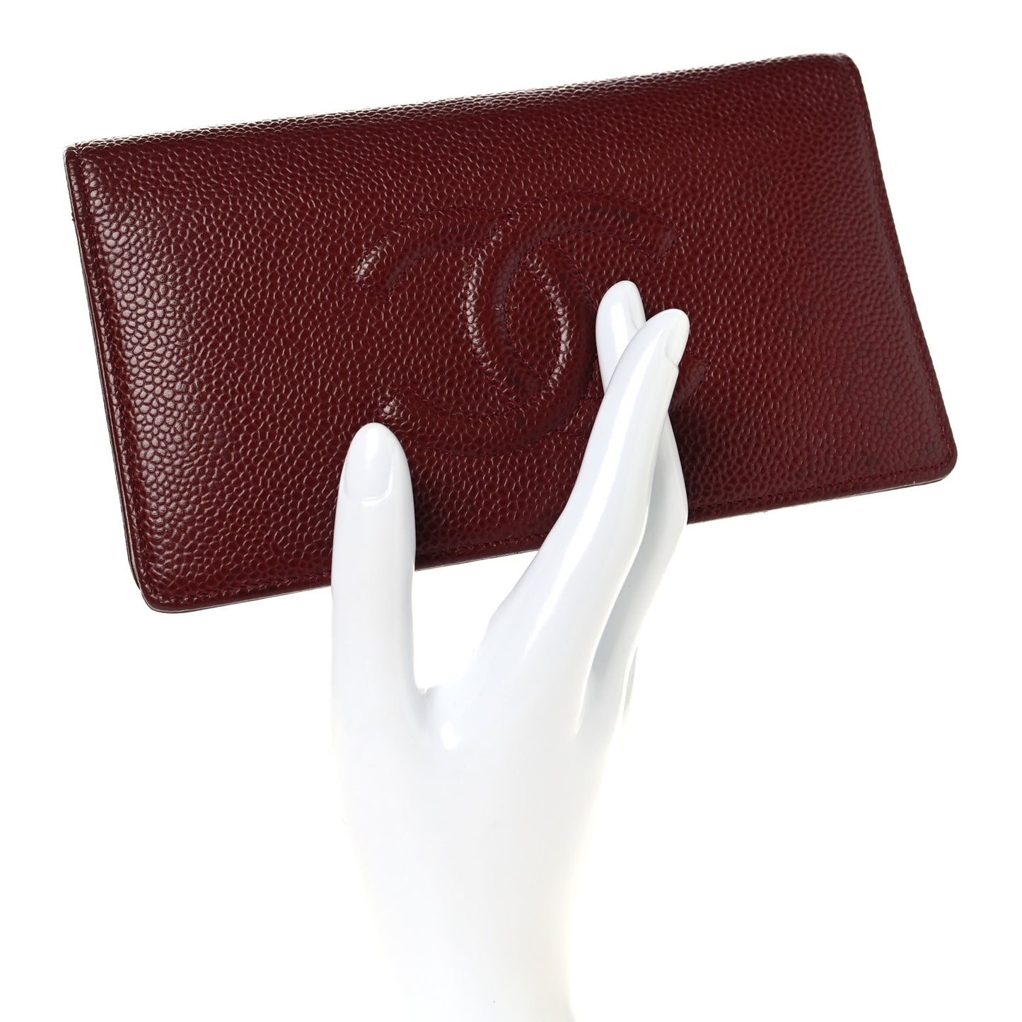 Caviar Timeless CC Yen Wallet Red