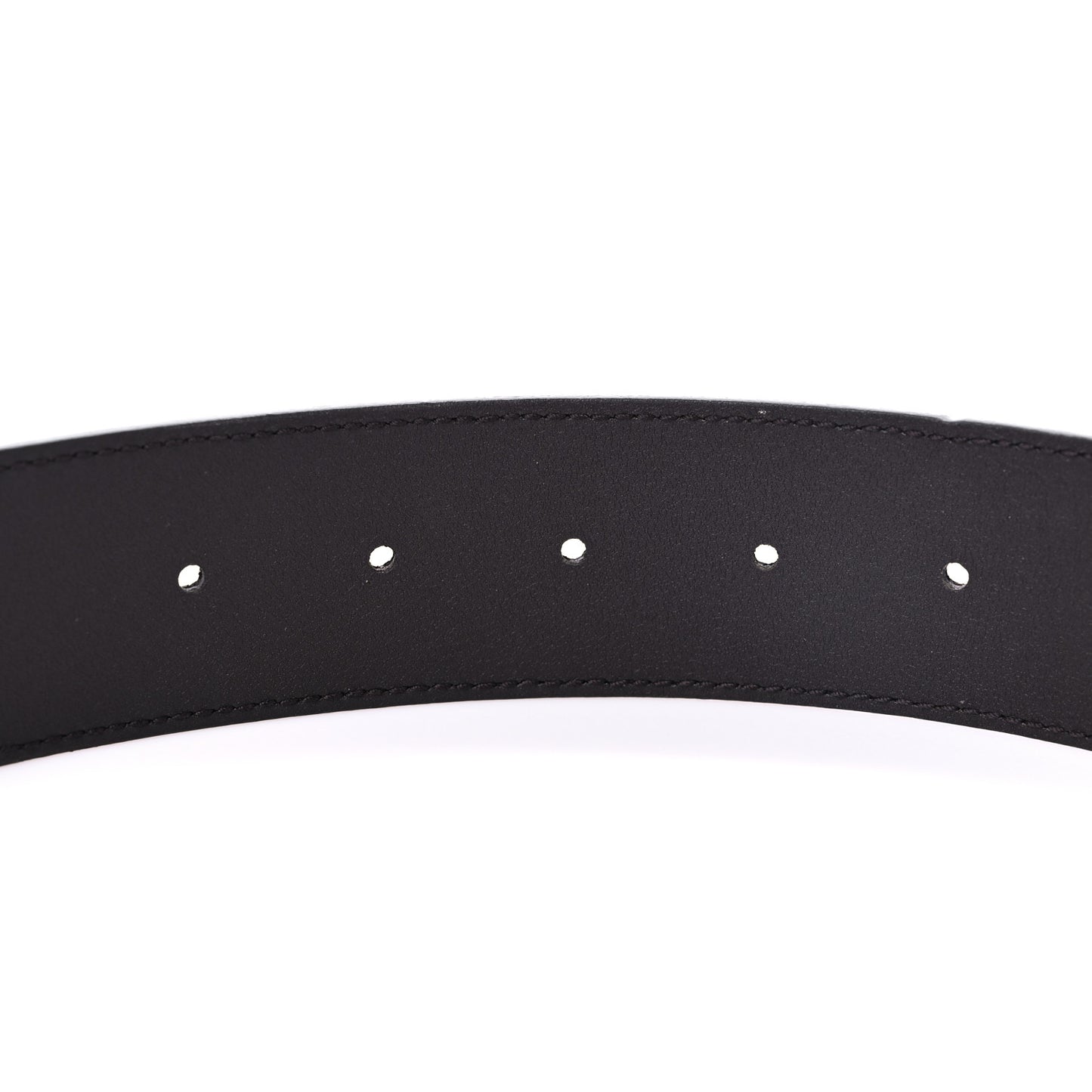 Textured Dollar Calfskin Double G 40mm Belt 90 36 Dark Cocoa