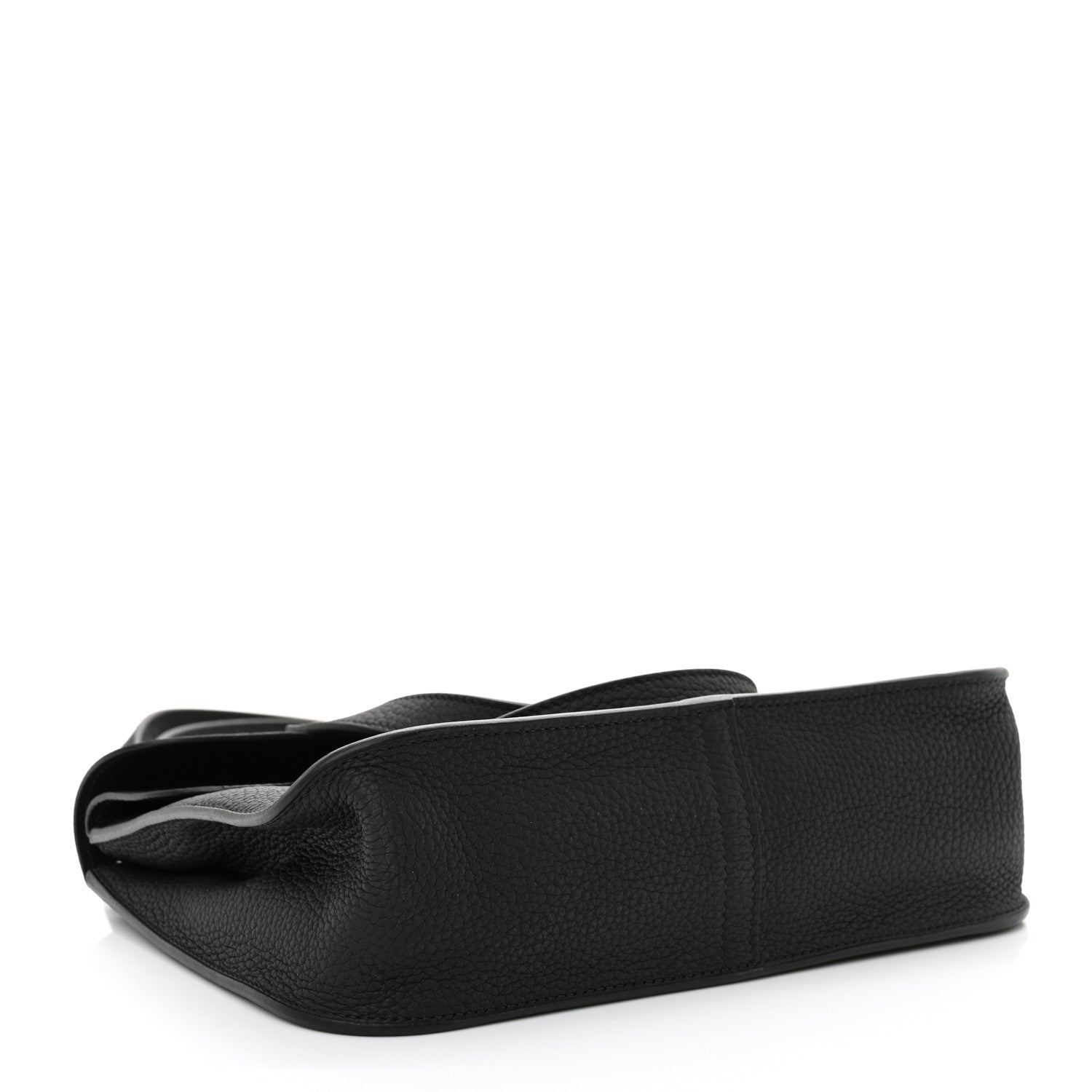 Hermes Taurillon Clemence Halzan 25 Black 4 of 11