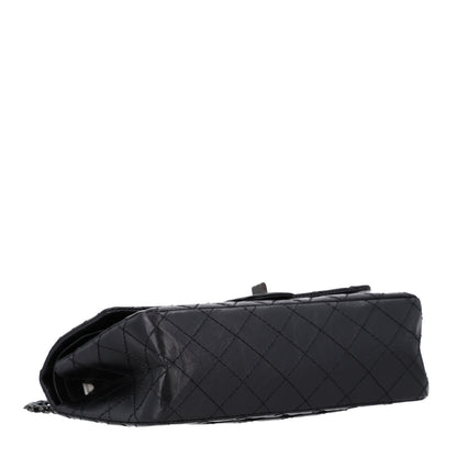 Chanel Aged Calfskin Quilted 2.55 Reissue 225 Flap So Black 4 of 10