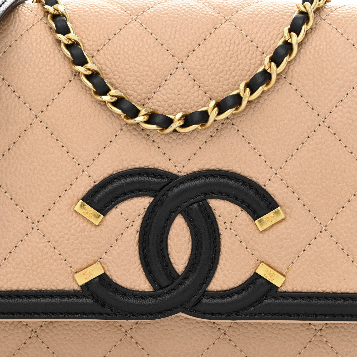 Chanel Caviar Quilted Small CC Filigree Flap 9 of 11