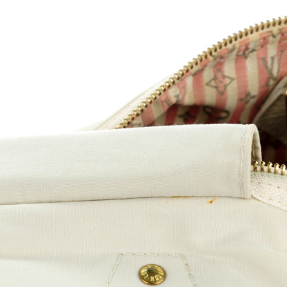 Louis Vuitton Mini Lin Croisette Speedy 30 Rouge 7 of 7