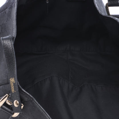 Gucci Monogram Medium Abbey Shoulder Bag Black 5 of 7