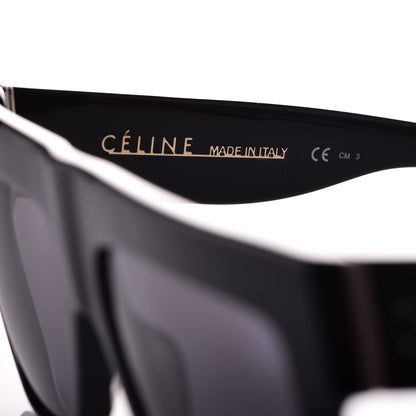 Celine Polarized ZZ Top Sunglasses CL 41756/S Black 5 of 7