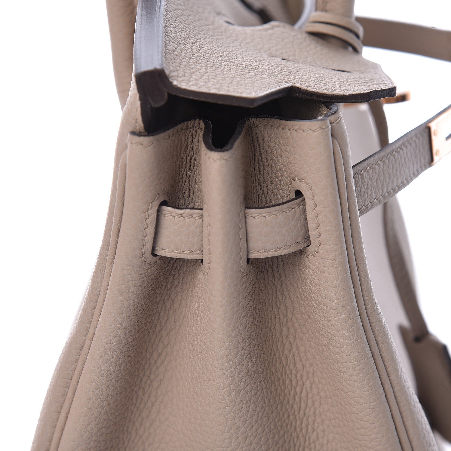 Hermes Togo Birkin 25 Gris Tourterelle 18 of 35