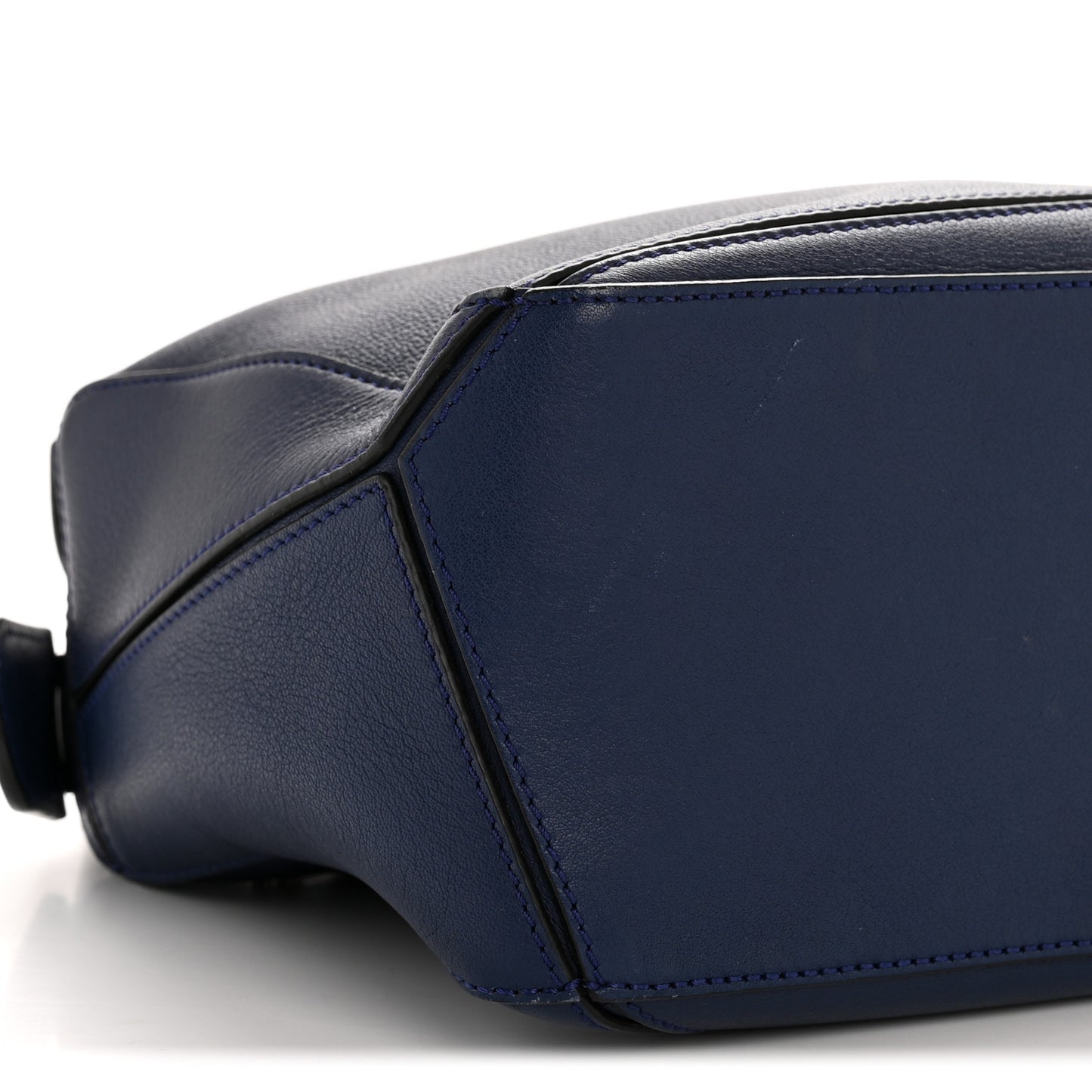Calfskin Small Puzzle Bag Marine
