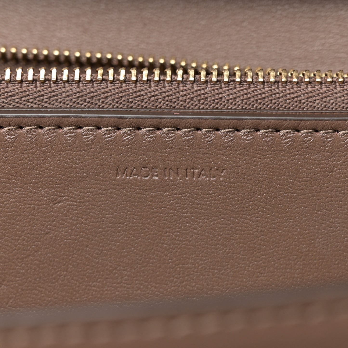 Liege Calfskin Medium Classic Box Flap Bag Taupe