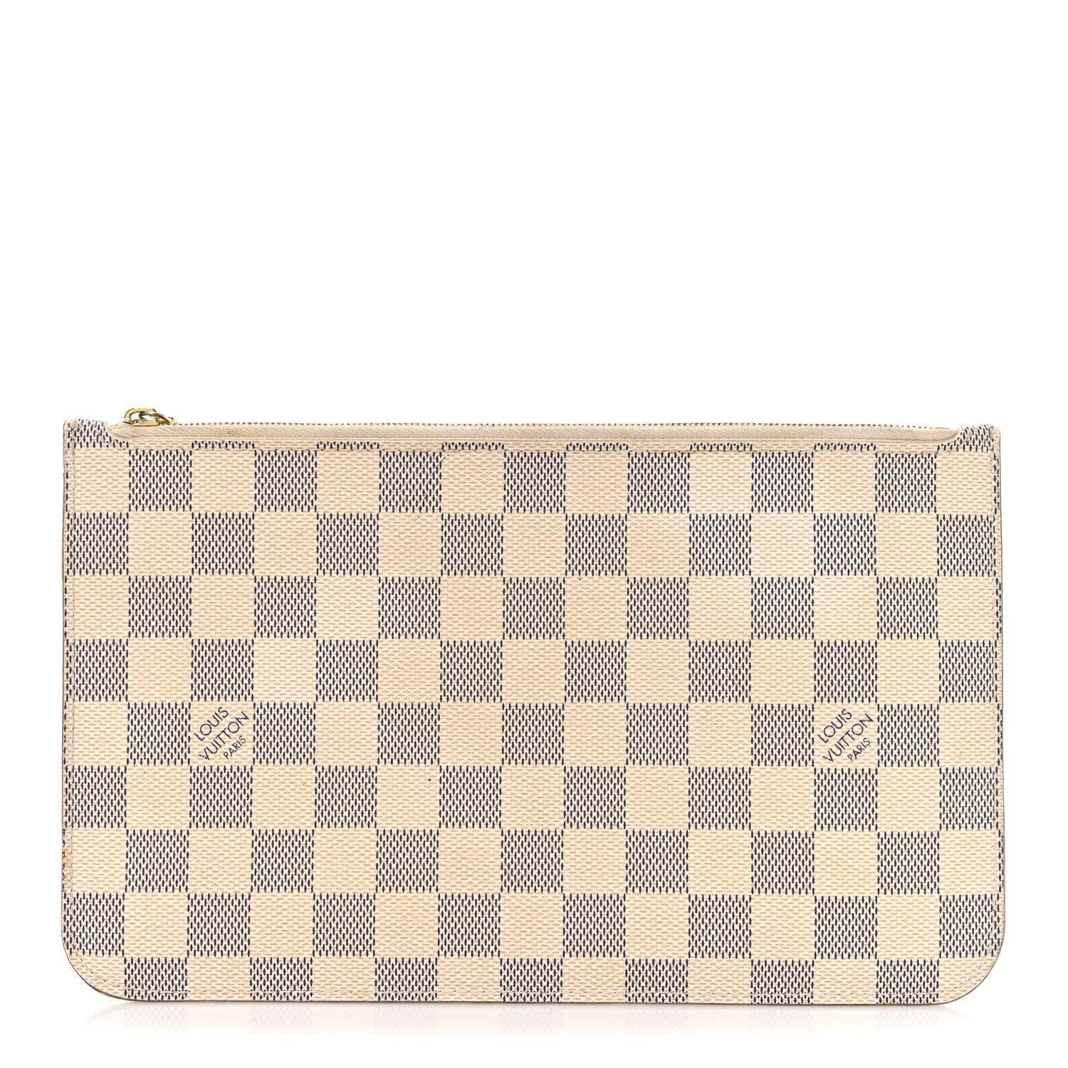Louis Vuitton Damier Azur Neverfull MM GM Pochette Rose Ballerine 1 of 22