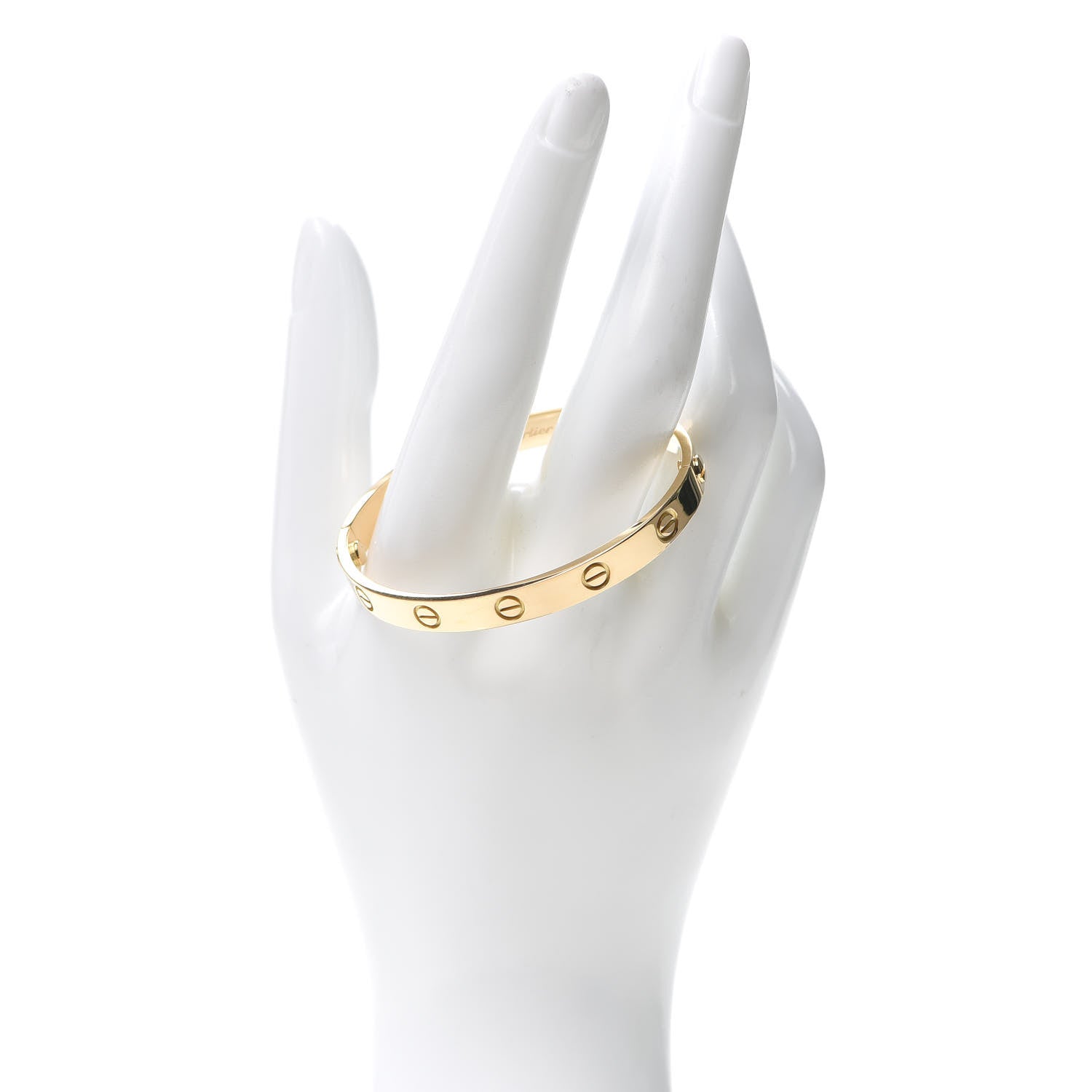 Cartier 18K Yellow Gold LOVE Bracelet 16 2 of 5