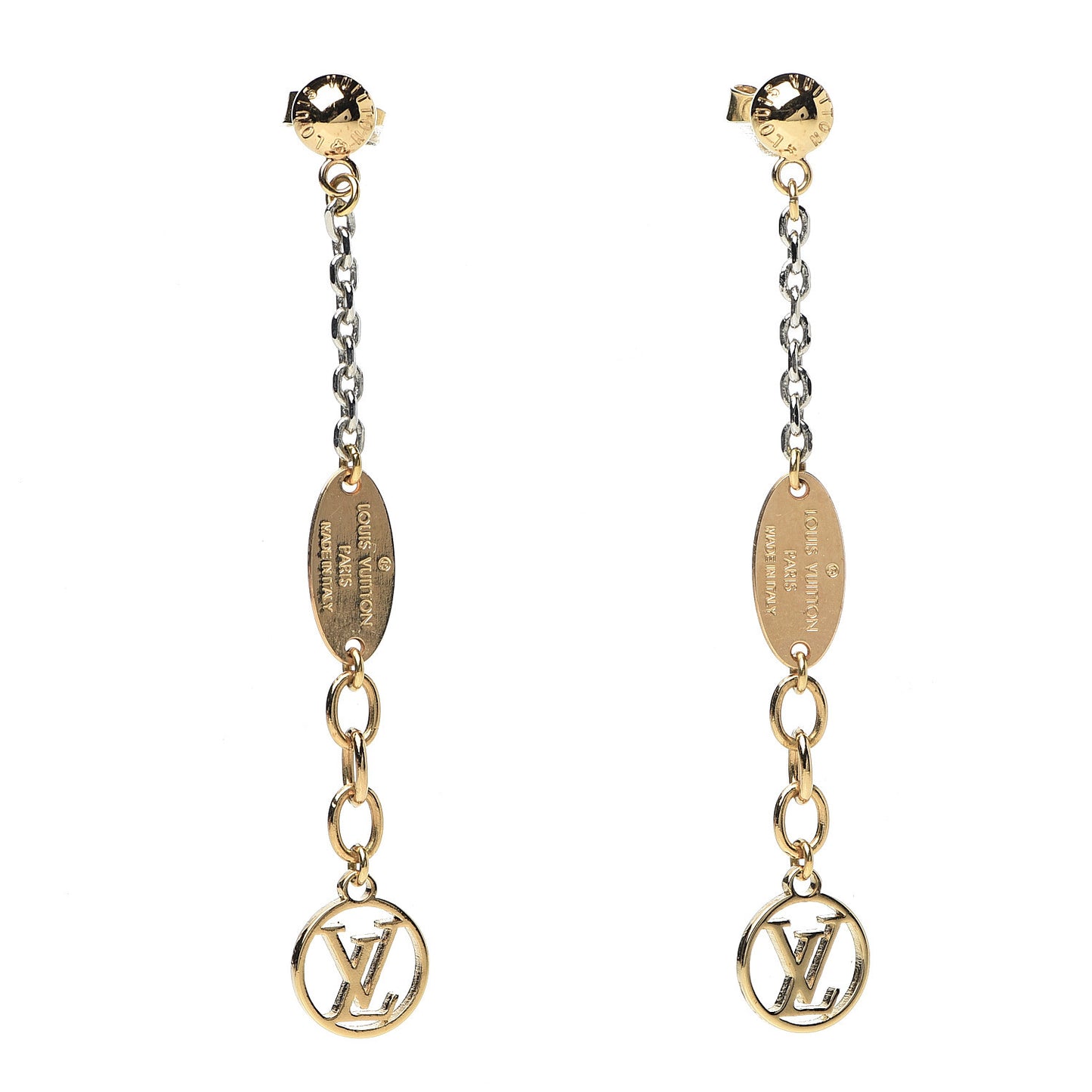 Logomania Earrings Gold