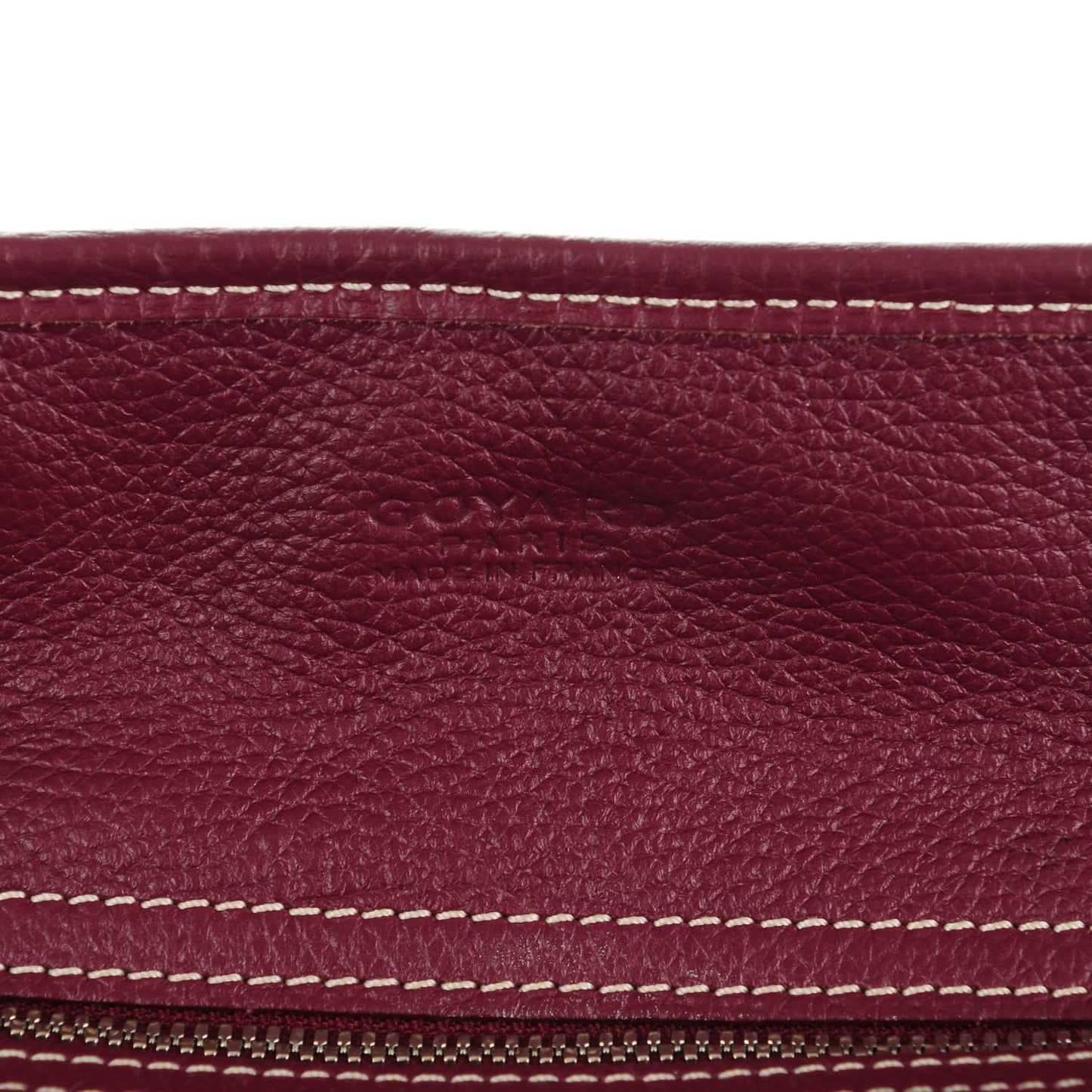 Goyardine Sac Hardy Pet Carrier PM Burgundy