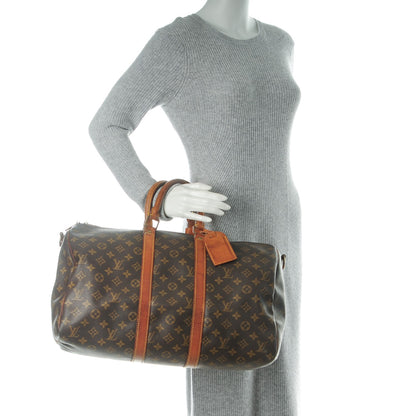 Louis Vuitton Monogram Keepall Bandouliere 45 2 of 10