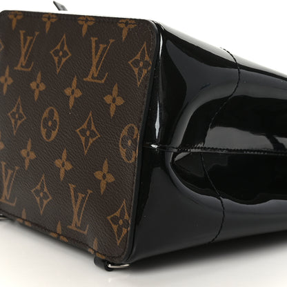 Louis Vuitton Patent Monogram Hot Springs Backpack Black 8 of 9