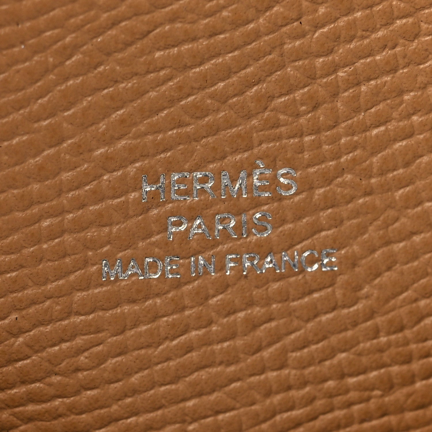 Hermes Epsom Verso Calvi Duo Card Case Alezan Biscuit 6 of 8
