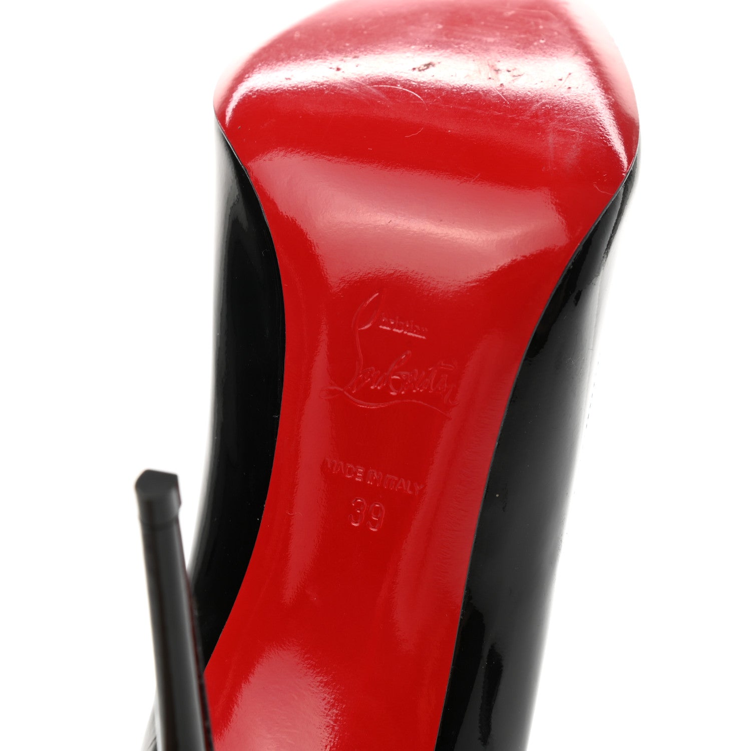 Christian Louboutin Patent So Kate 120 Pumps 39 Black 6 of 7