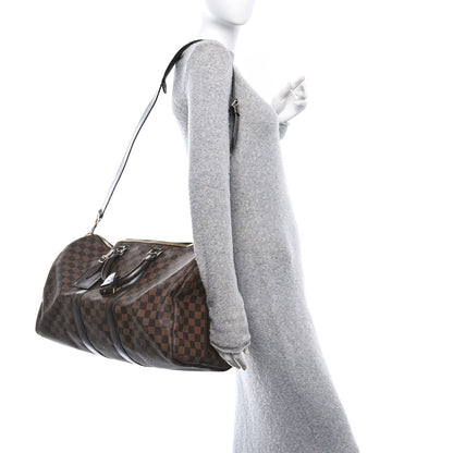 Louis Vuitton Damier Ebene Keepall Bandouliere 45 2 of 9