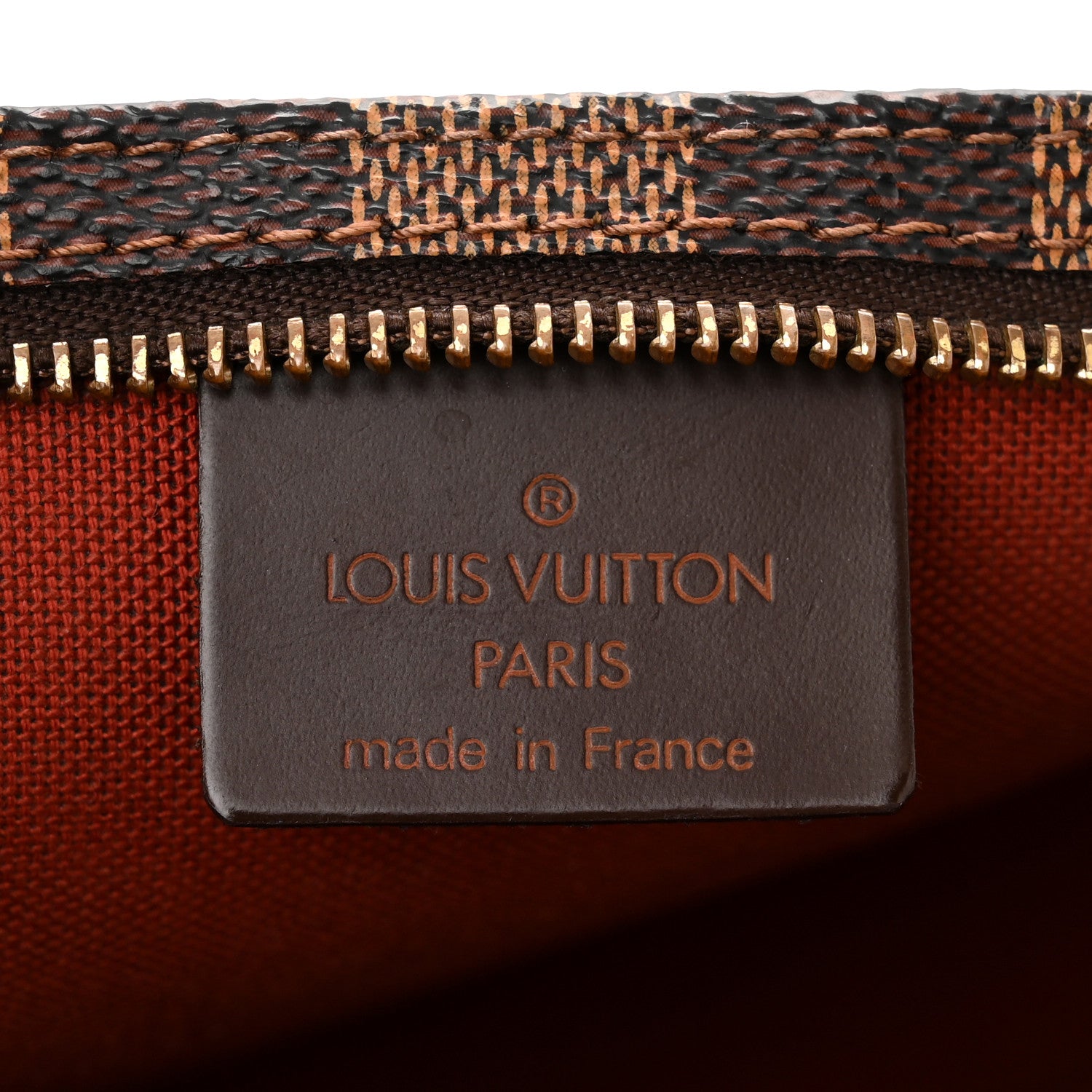 Louis Vuitton Damier Ebene Navona Pochette Accessories 6 of 10