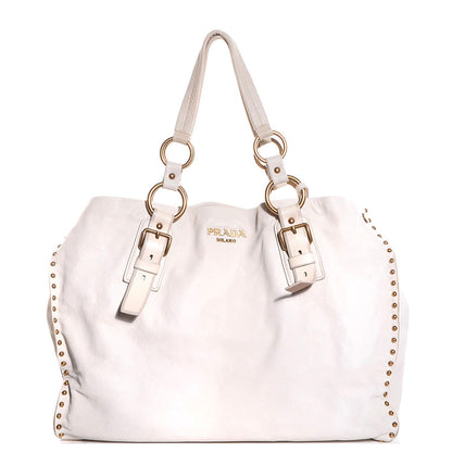 Prada Nappa Aviator Shopping Tote Talco 1 of 9