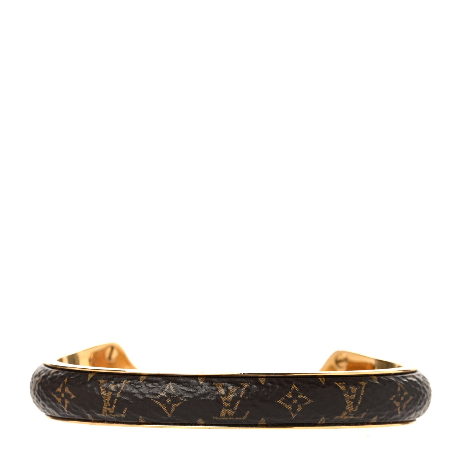 Louis Vuitton Monogram Cuff Gold 1 of 4