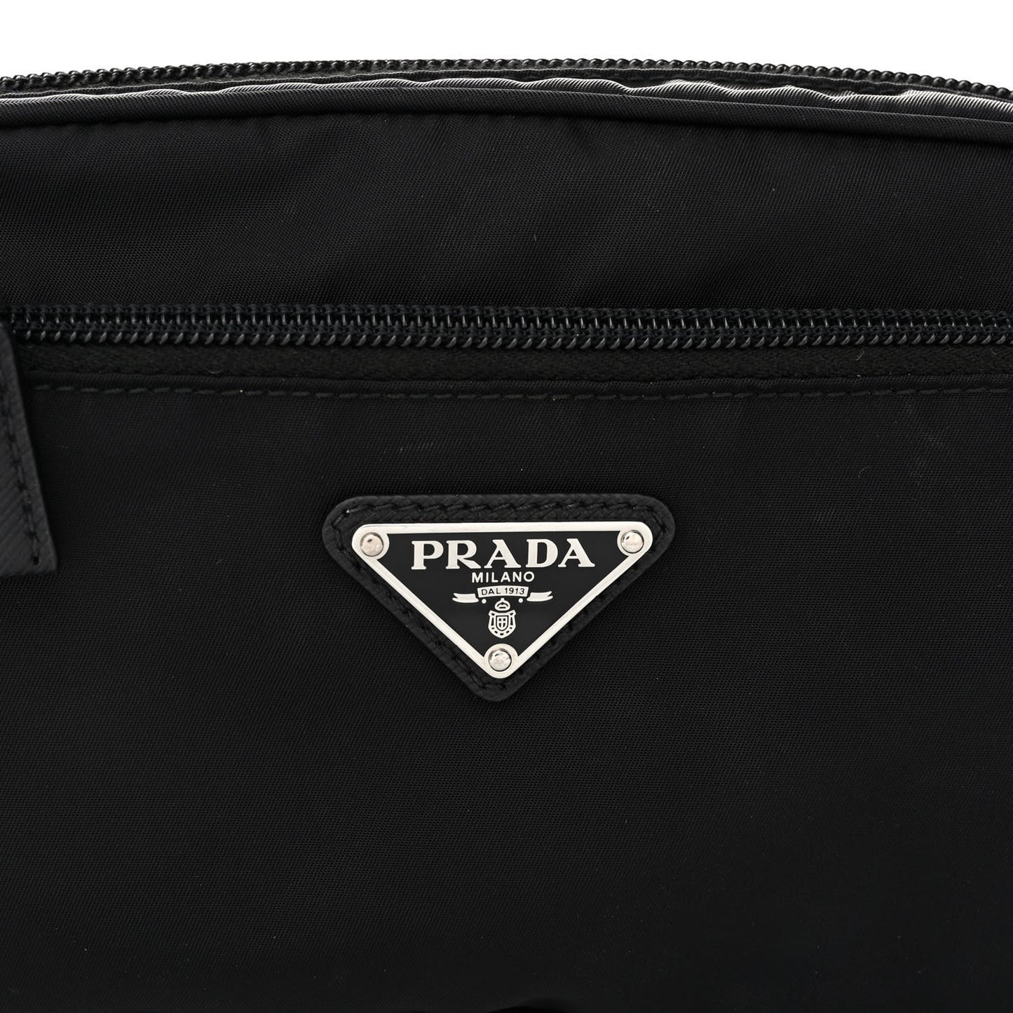 Tessuto Nylon Belt Bag Black