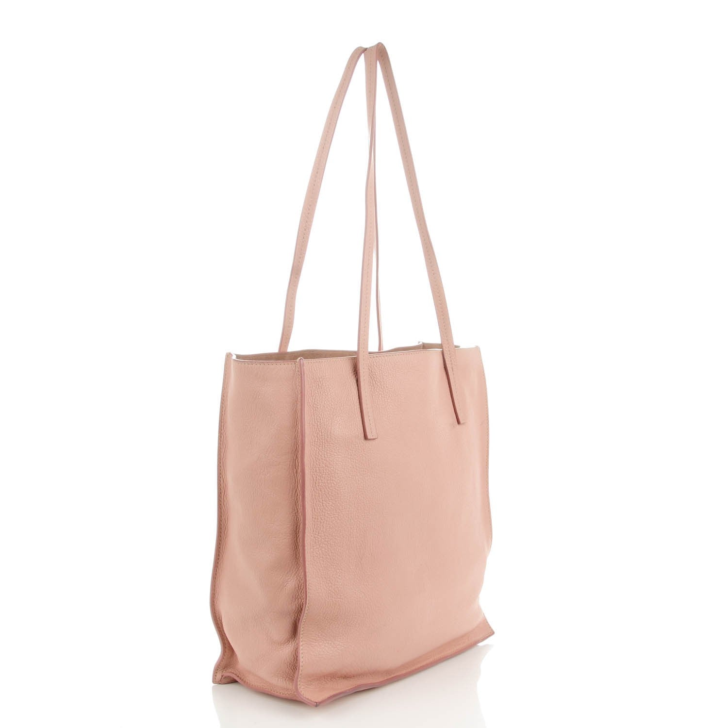 Miu Miu Goatskin Madras Tote Orchidea 3 of 8