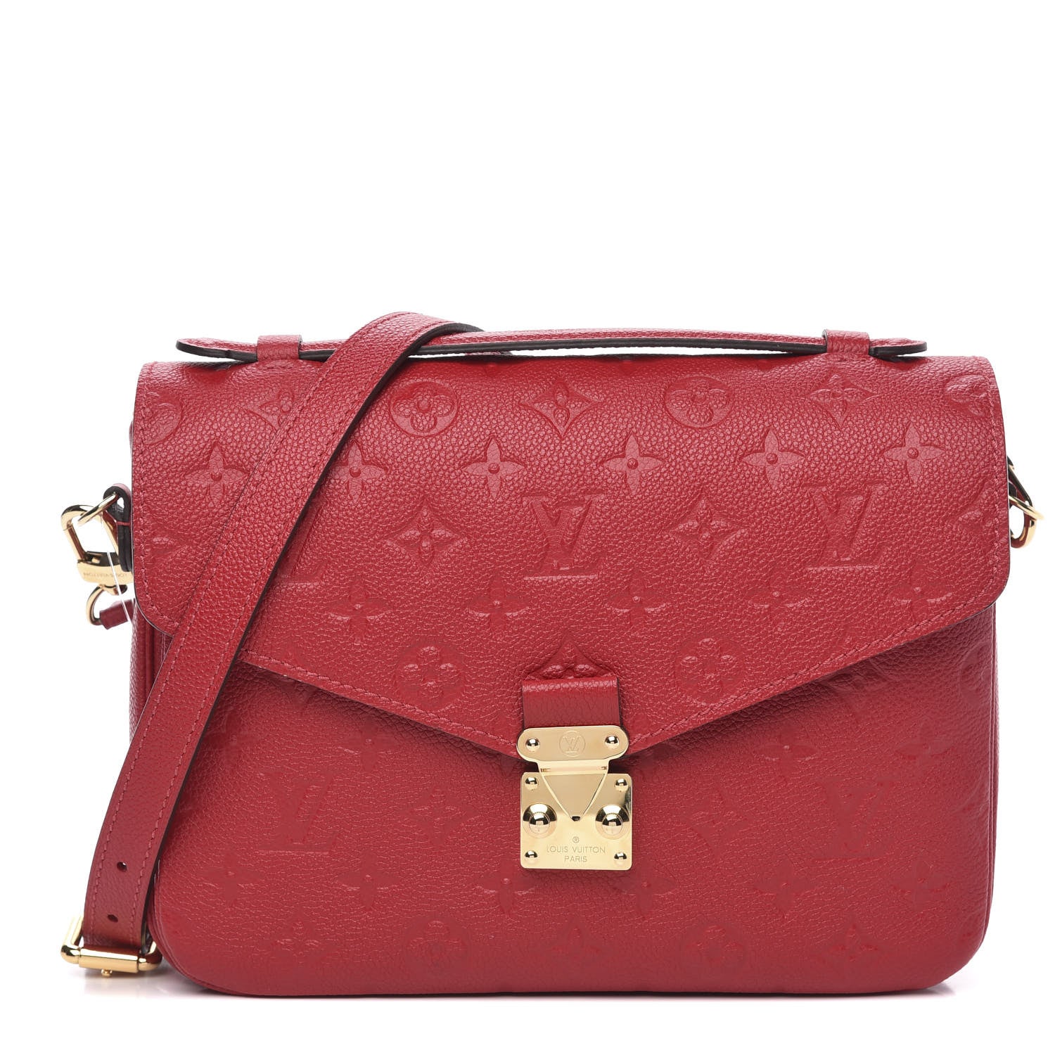 Louis Vuitton Empreinte Pochette Metis Scarlet 1 of 8
