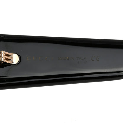 Gucci Acetate Square Frame Sunglasses GG0142SA Black 5 of 8