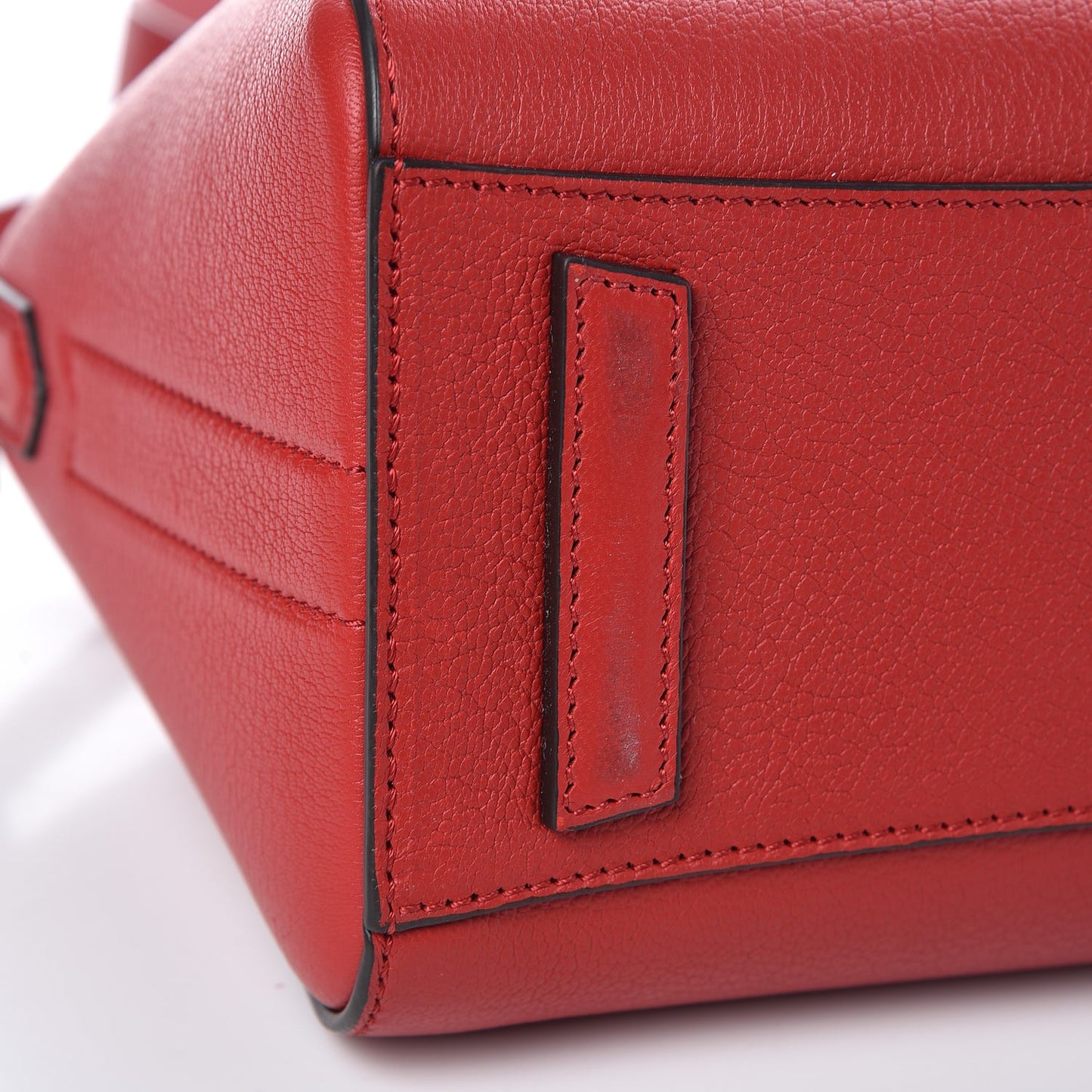 Sugar Goatskin Mini Antigona Red