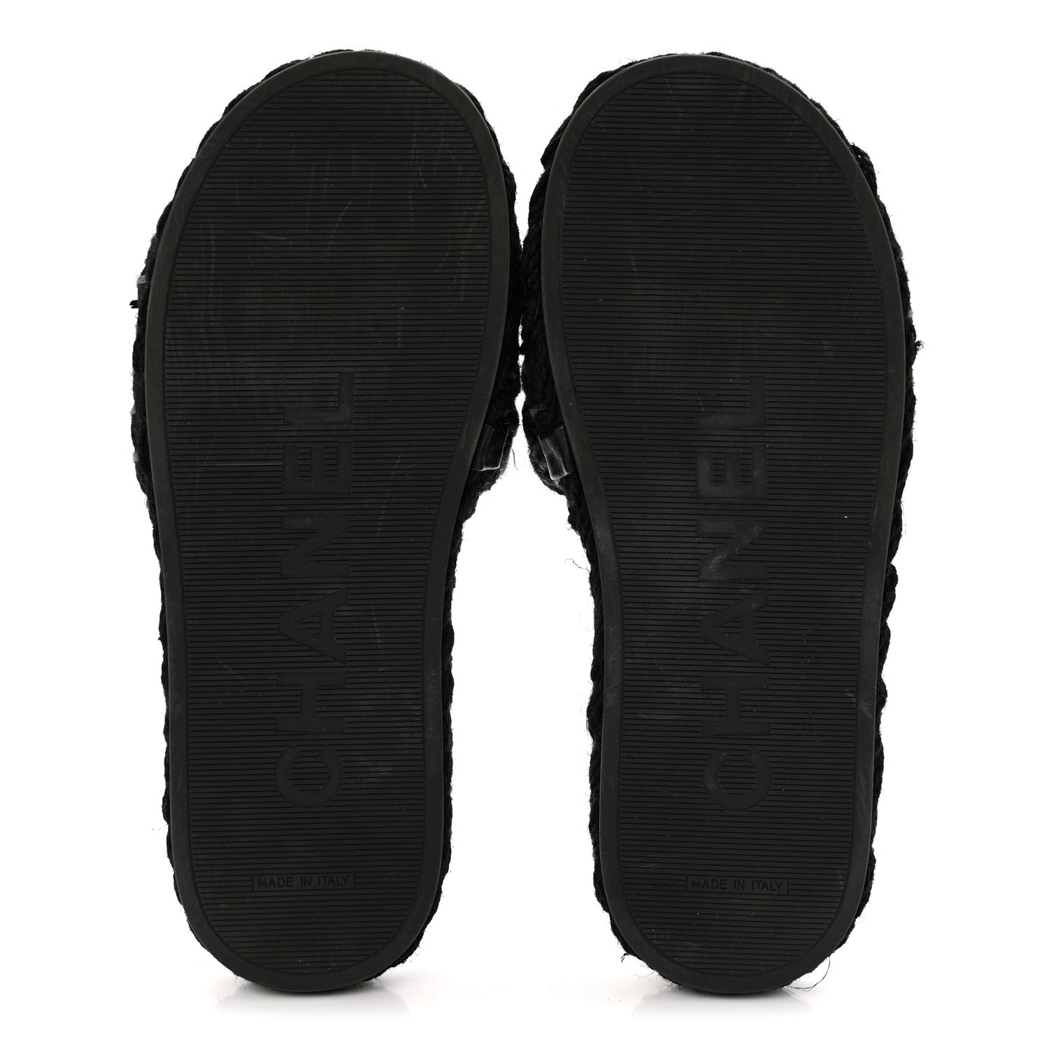 Chanel Cord Braided CC Mules 41 Black 6 of 11