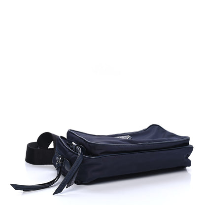 Prada Tessuto Nylon Saffiano Belt Bag Baltico 3 of 4