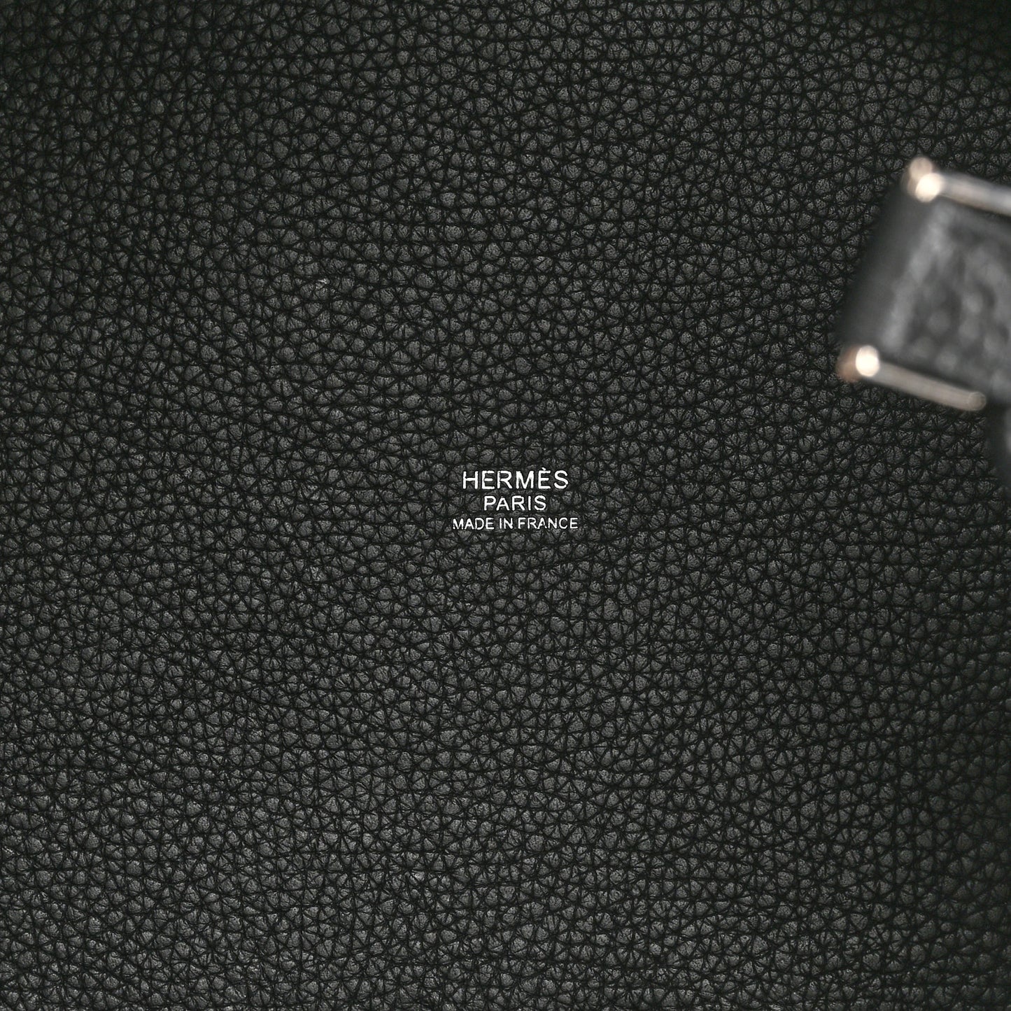 Taurillon Clemence Picotin Lock 22 MM Black