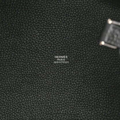 Hermes Taurillon Clemence Picotin Lock 22 MM Black 6 of 11