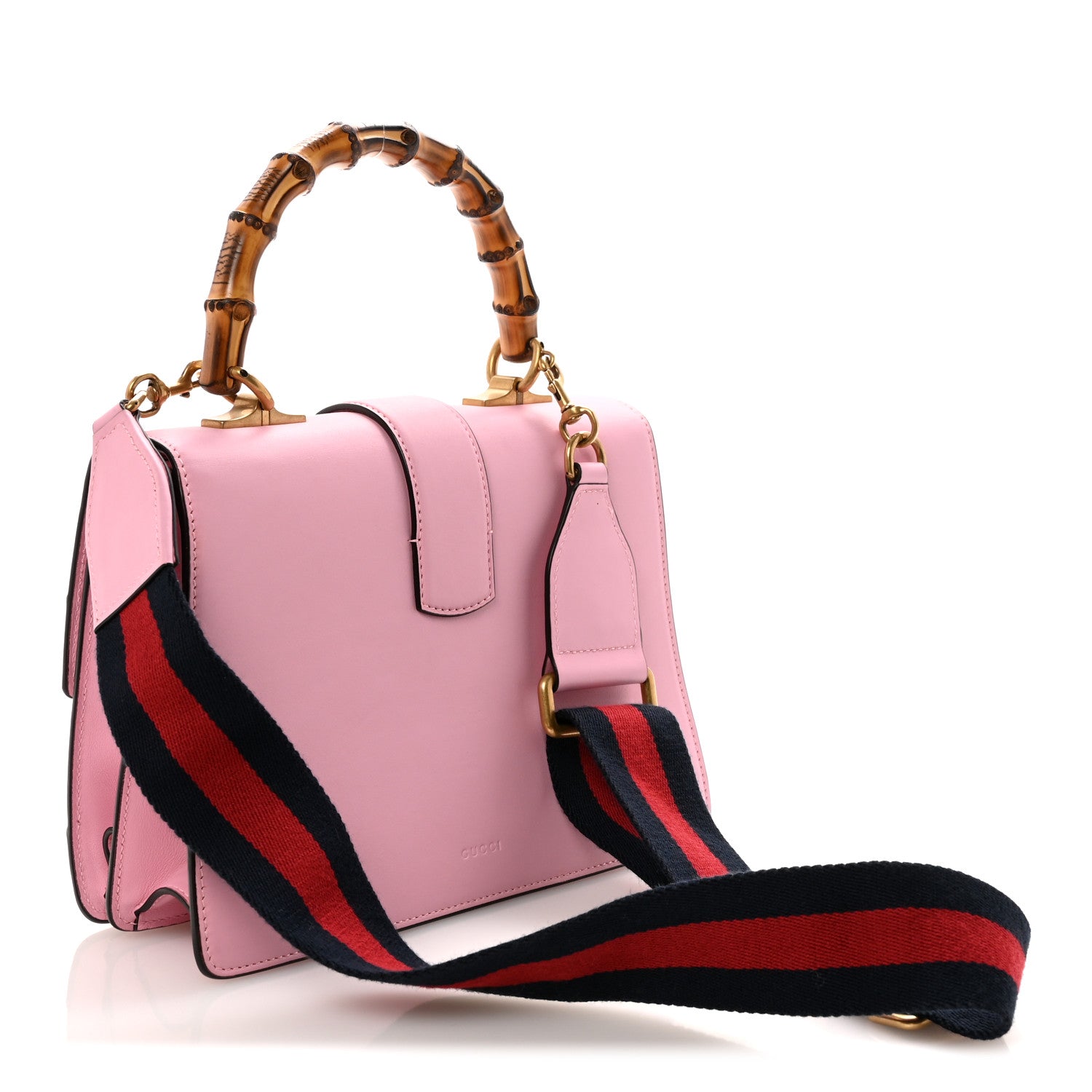 Gucci Moon Calfskin Web Medium Dionysus Bamboo Top Handle Bag