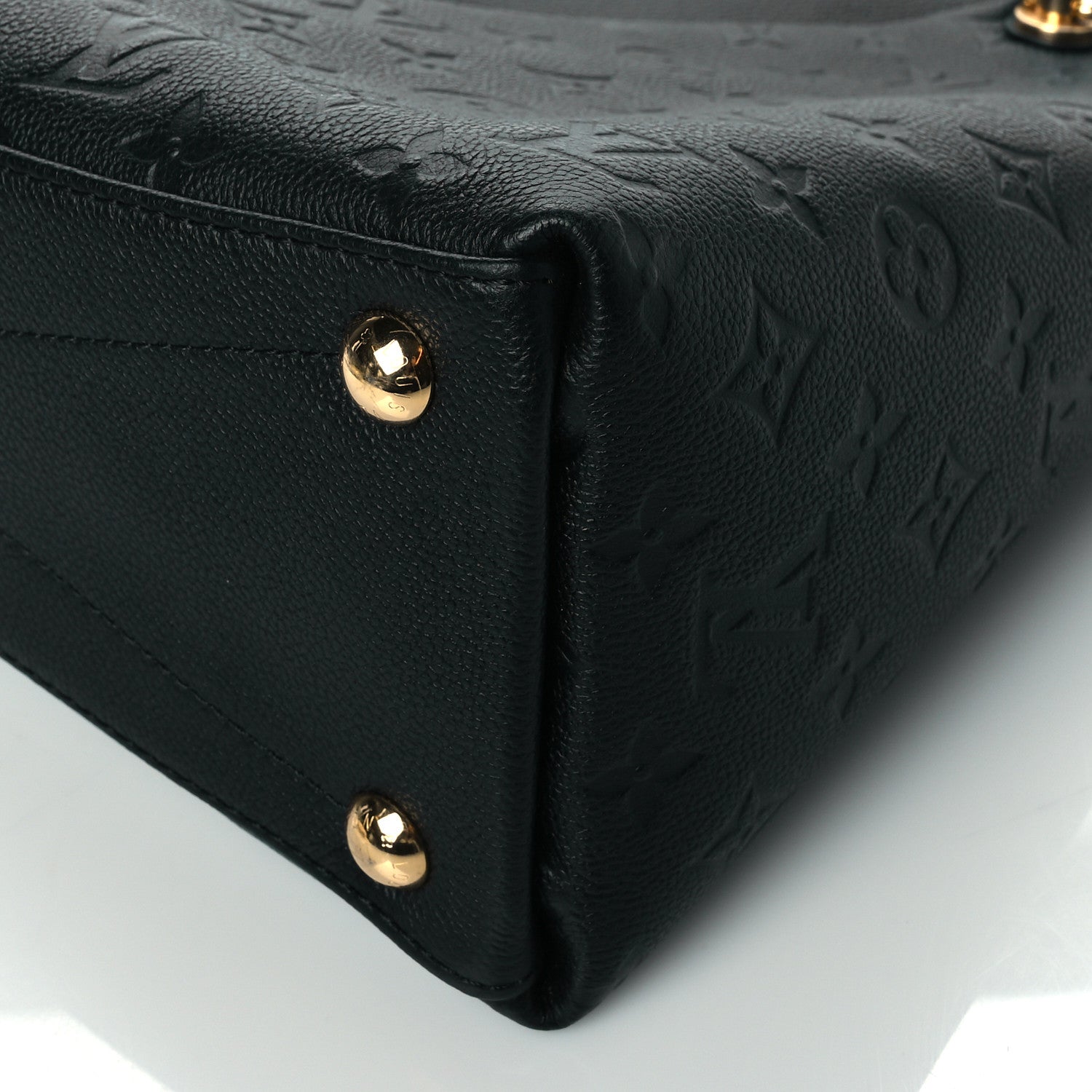 Louis Vuitton Empreinte V Tote MM Black 10 of 10