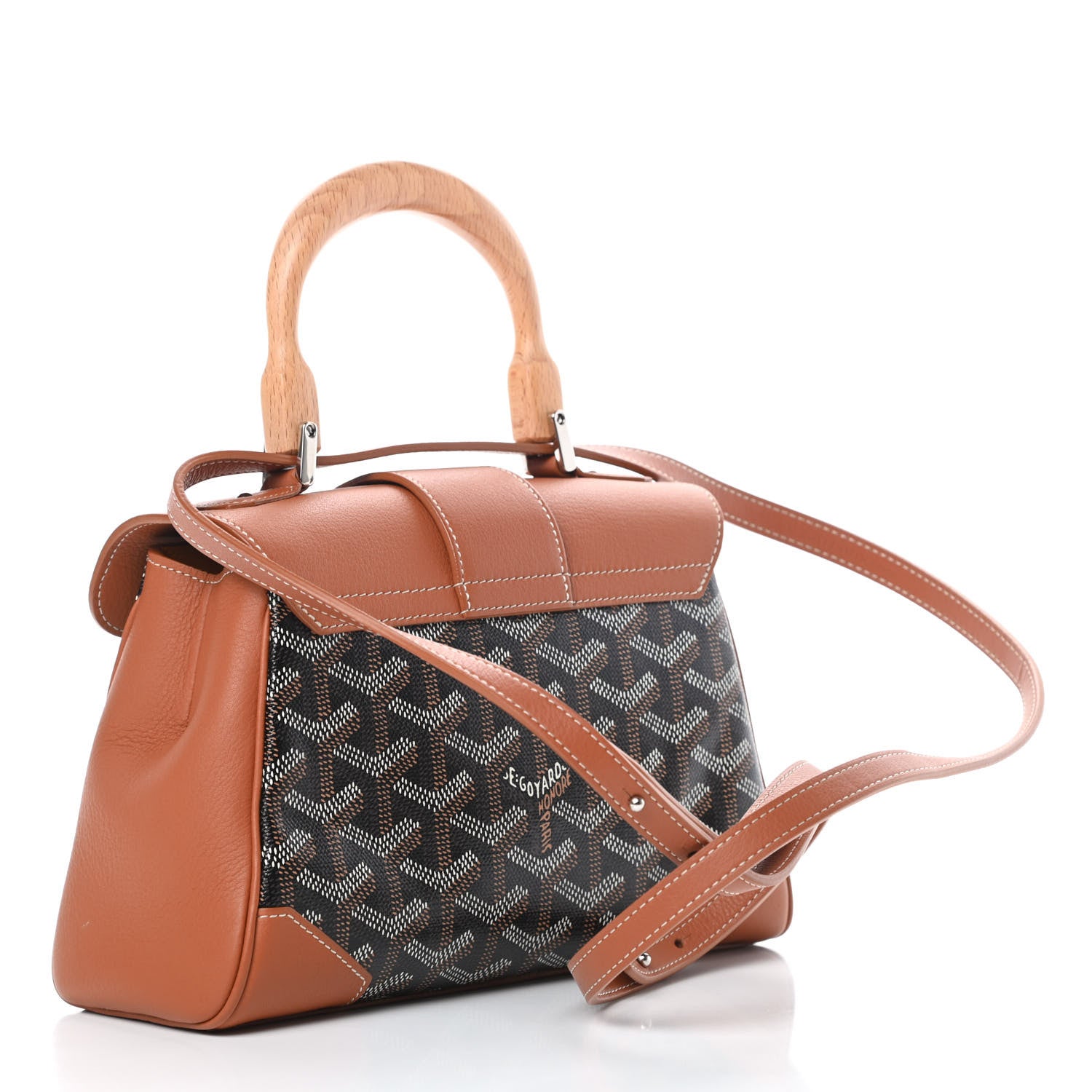 Goyard Goyardine Mini Saigon Black Gold 3 of 12