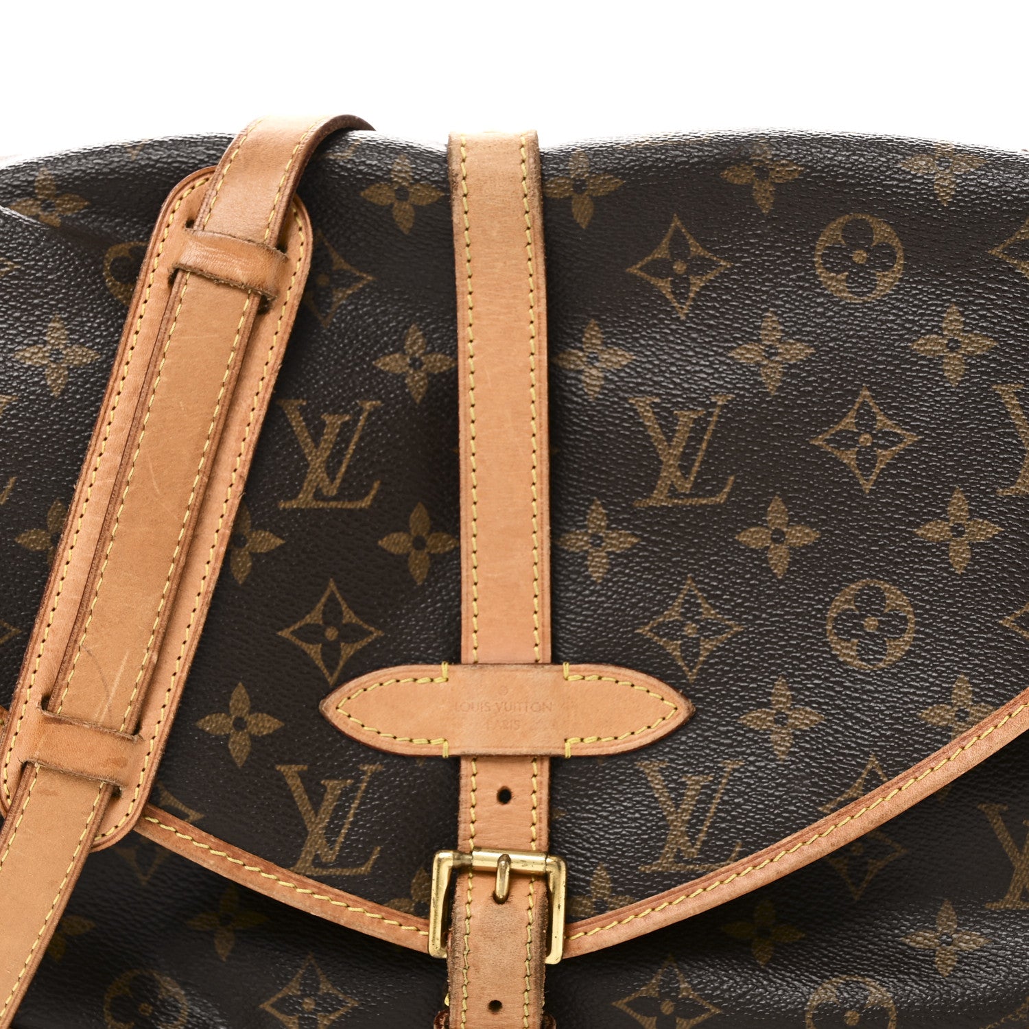 Louis Vuitton Monogram Saumur 30 8 of 10