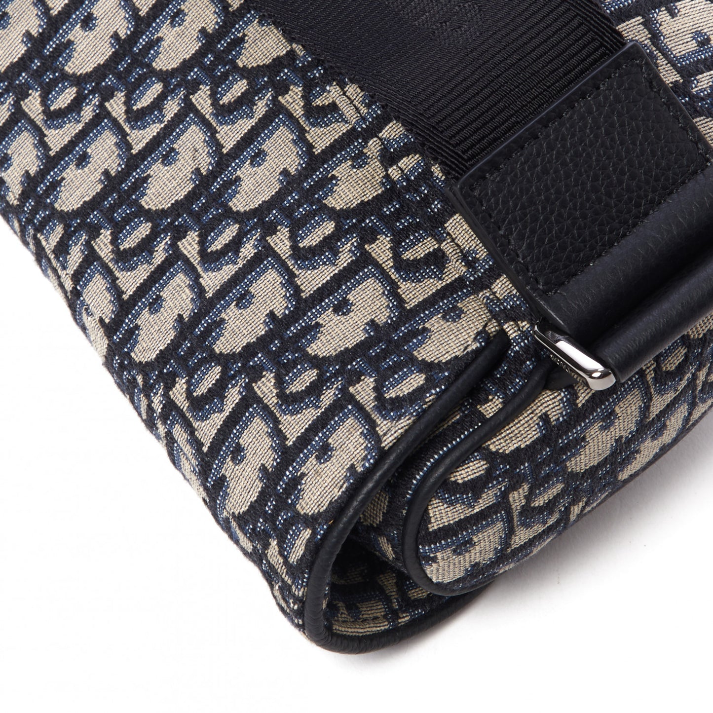 Oblique Mens Maxi Saddle Bag Blue