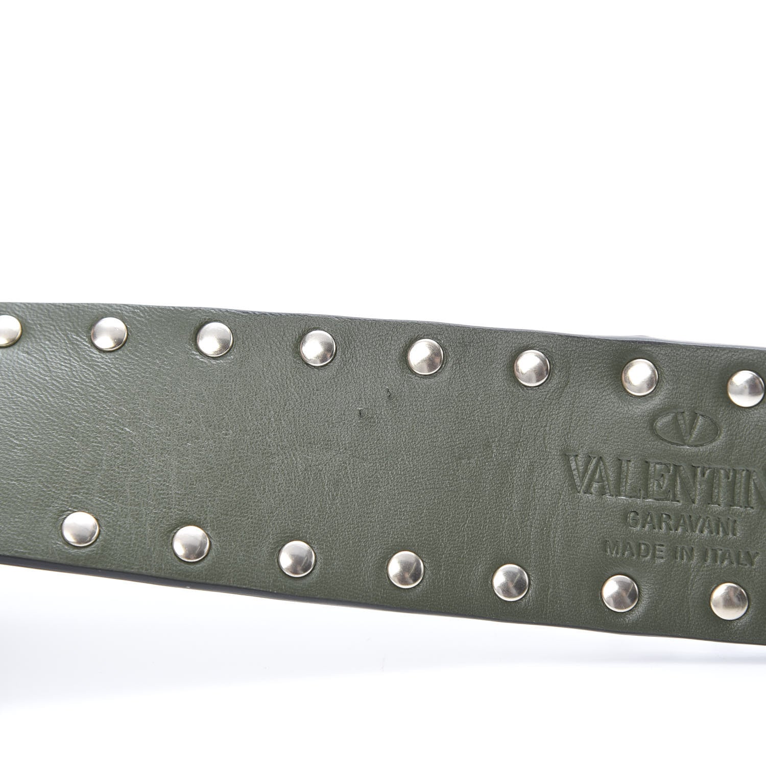 Valentino Garavani Lambskin Rockstud Spike Shoulder Strap Oasis 4 of 7