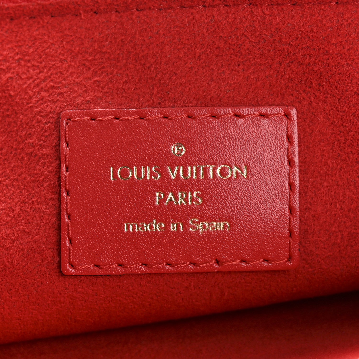 Louis Vuitton Denim Monogram Patchwork City Pouch Blue Rouge 6 of 10