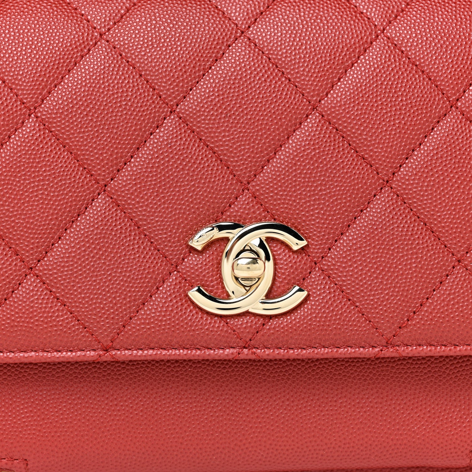 Chanel Caviar Quilted Medium Business Affinity Flap Red 8 of 12