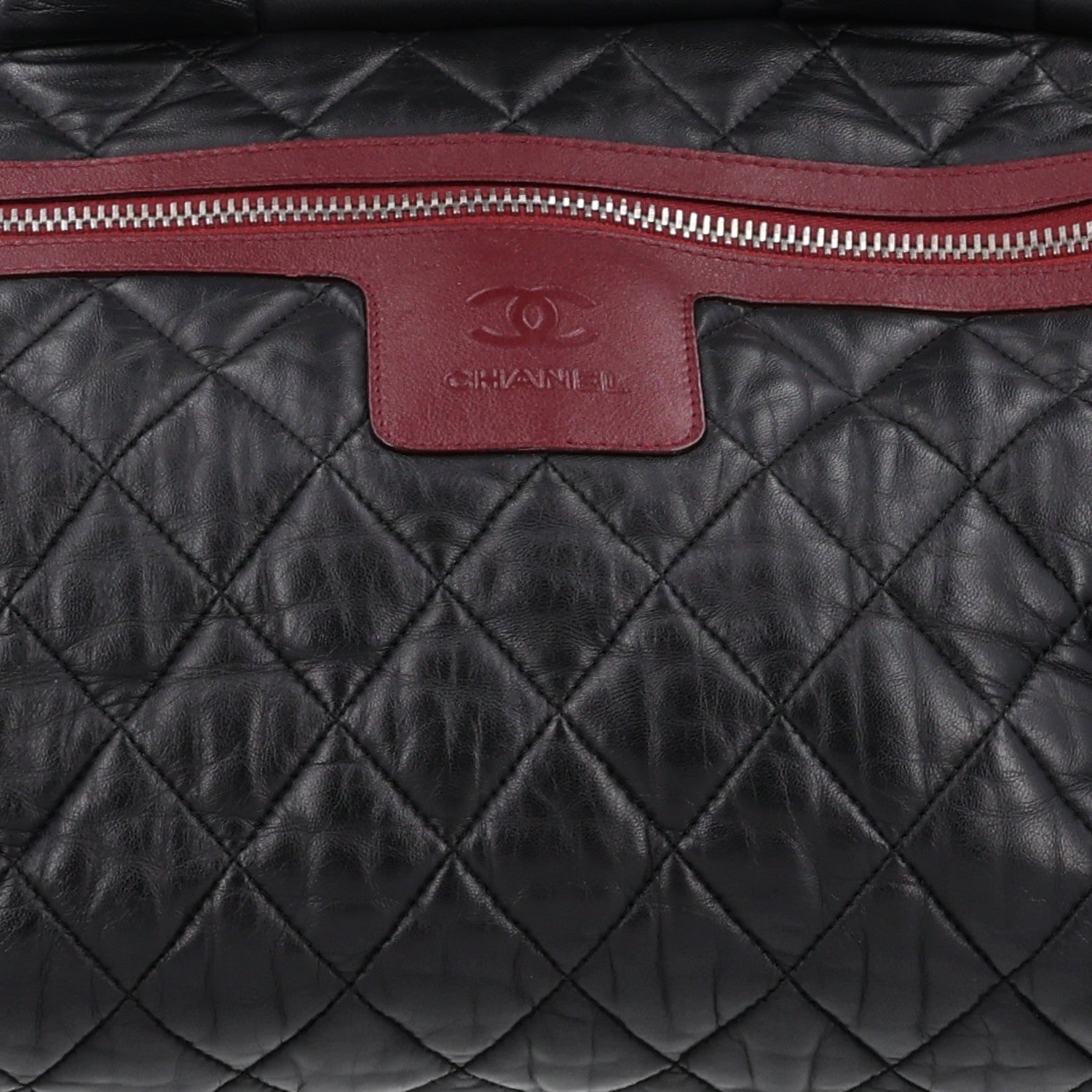 Chanel Lambskin Coco Cocoon Bowler Black 8 of 10