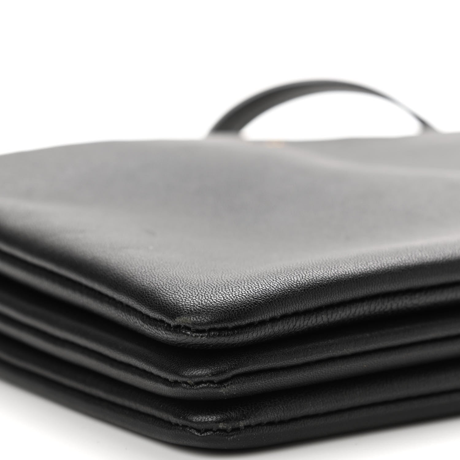 Celine Lambskin Small Trio Crossbody Bag Black 11 of 13