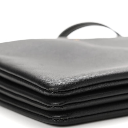 Celine Lambskin Small Trio Crossbody Bag Black 11 of 13