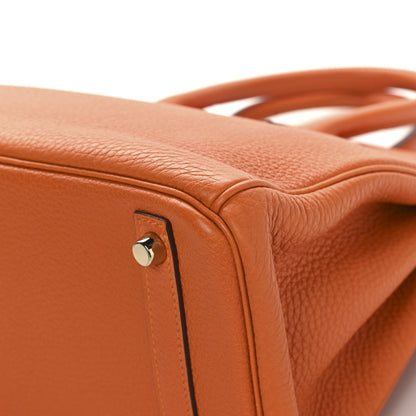 Hermes Fjord Birkin 30 Orange 12 of 14
