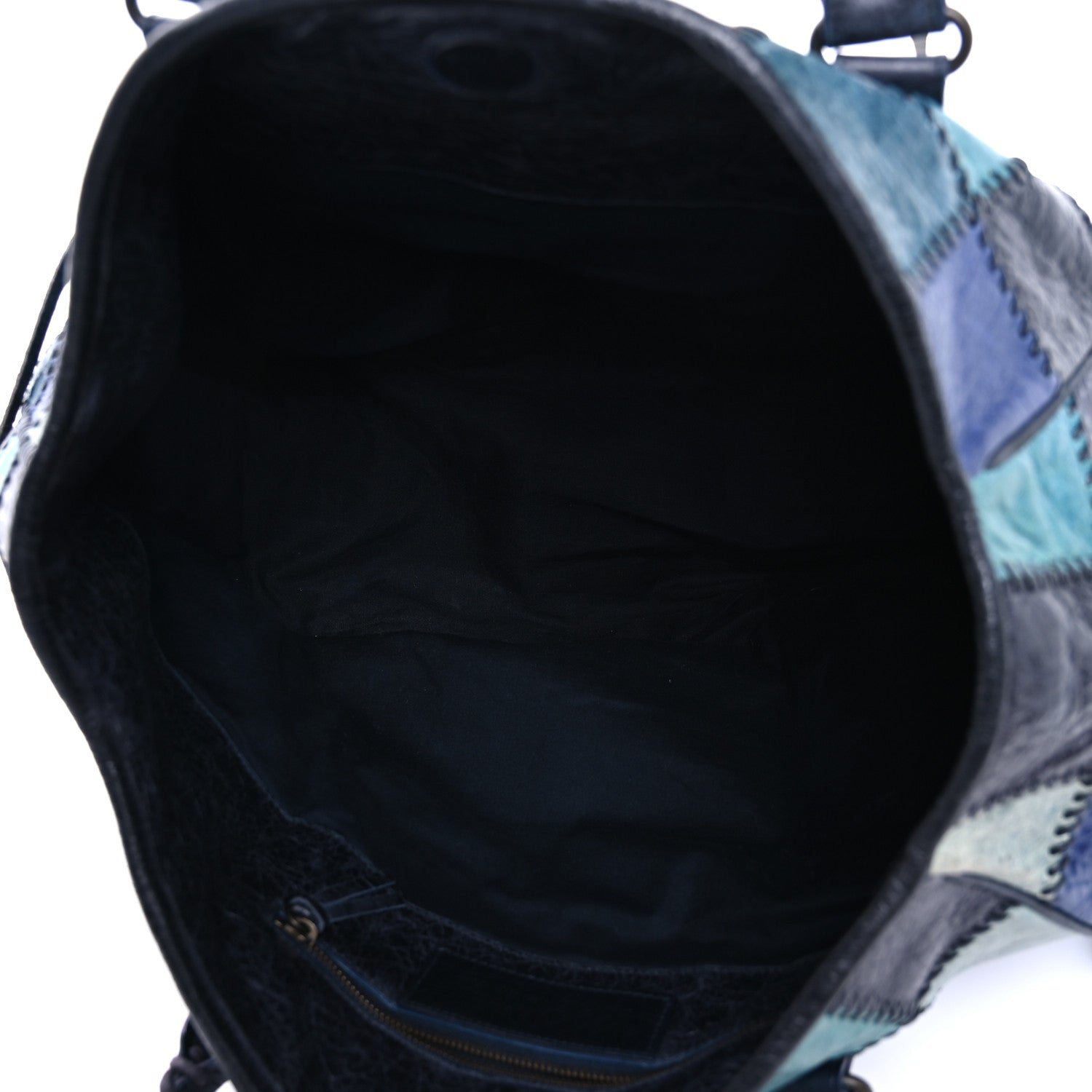 Balenciaga Patchwork Large Sunday Tote Bleu Multicolor 6 of 15