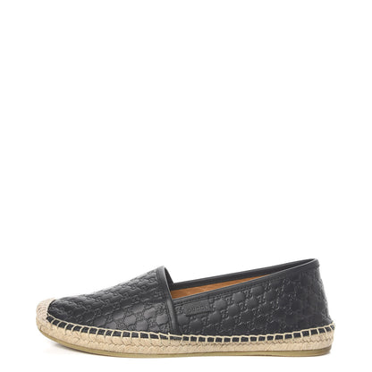 Gucci Microguccissima Signature Espadrilles 37.5 Black 1 of 9