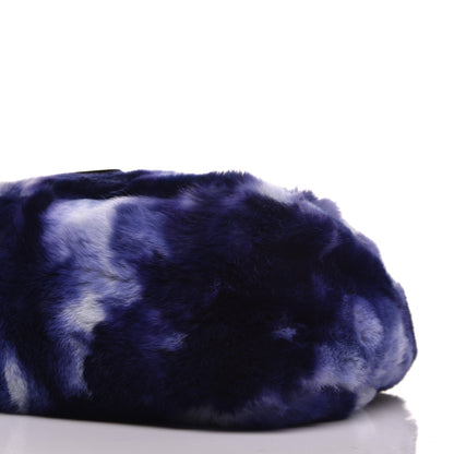 Fendi Rabbit Fur Tie Dye Mama Baguette Multicolor 8 of 8