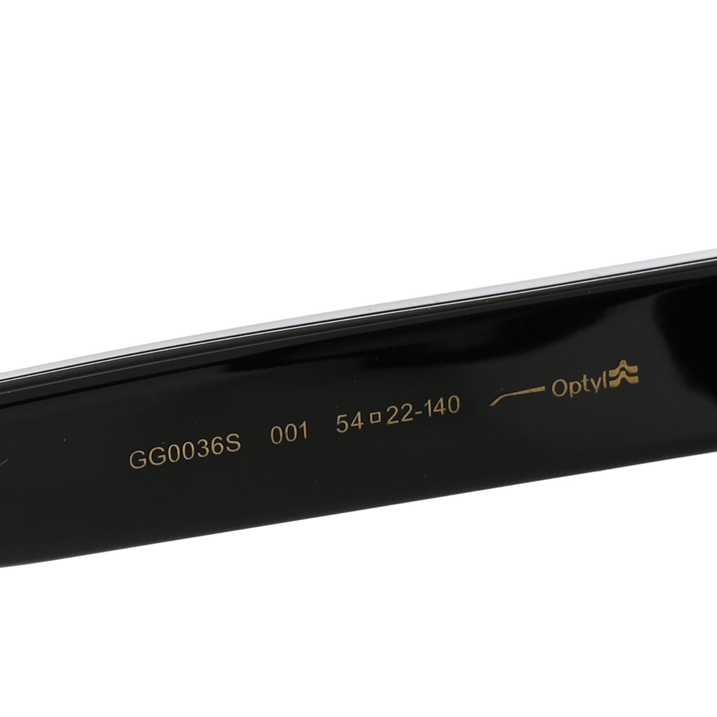 Acetate Square Frame Sunglasses GG0036S Black